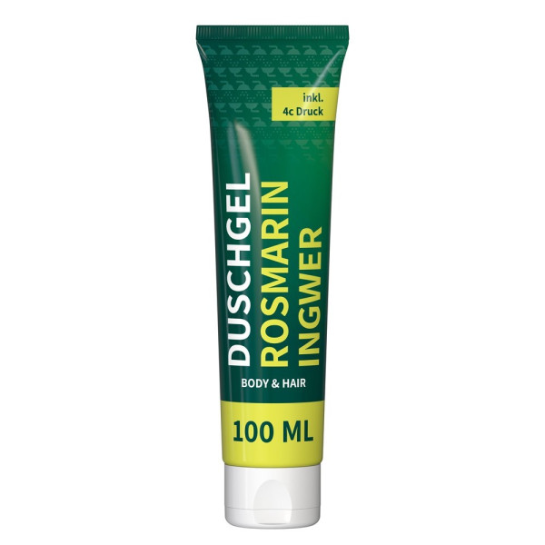 Duschgel Rosmarin-Ingwer, 100 ml Tube