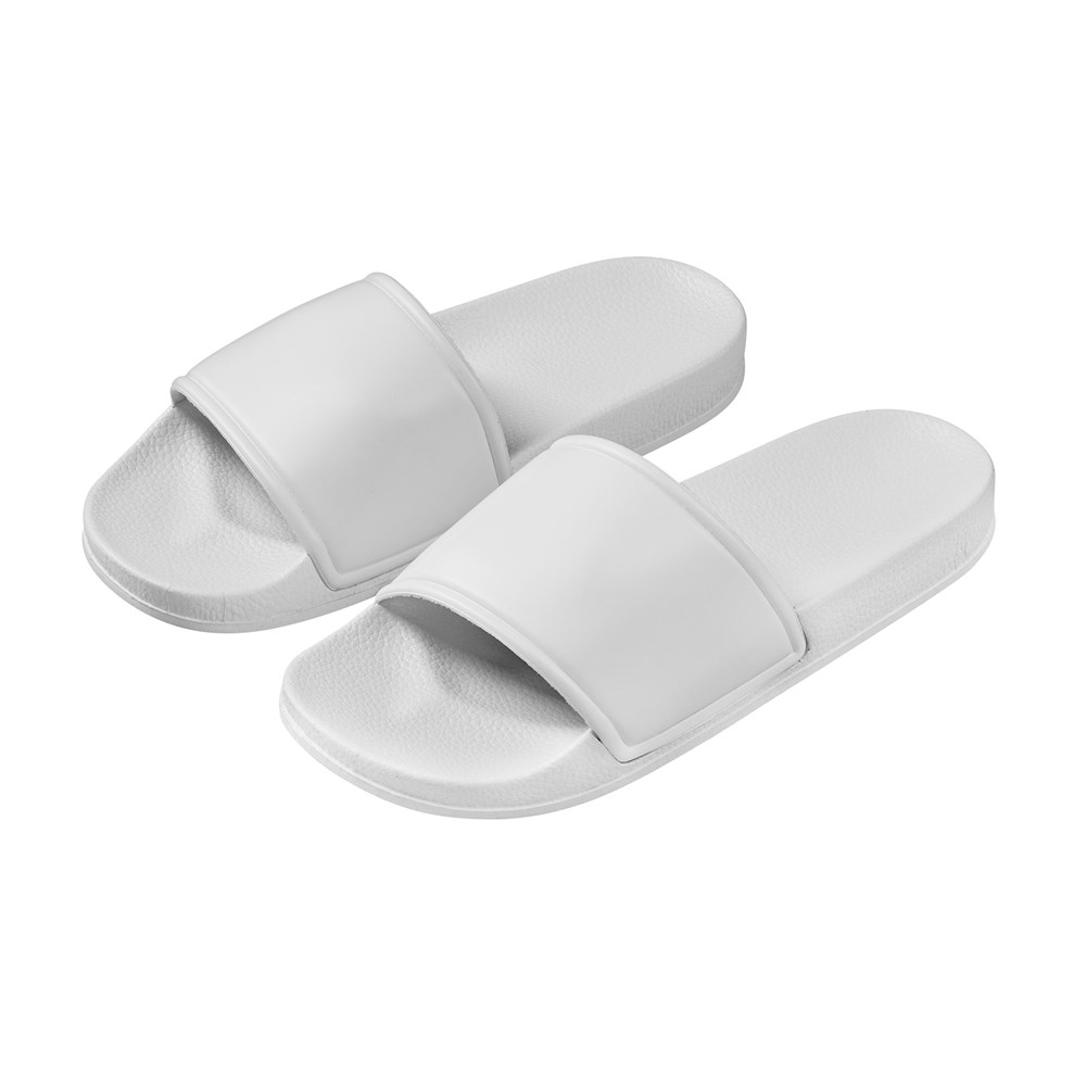 Badelatschen Unveredelt Classic Weiß