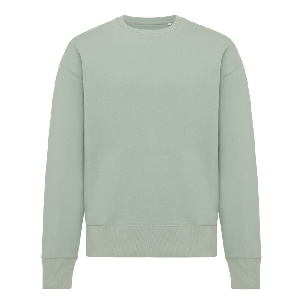IQONIQ Kruger Relax-Rundhals-Sweater aus recycelt. Baumwolle