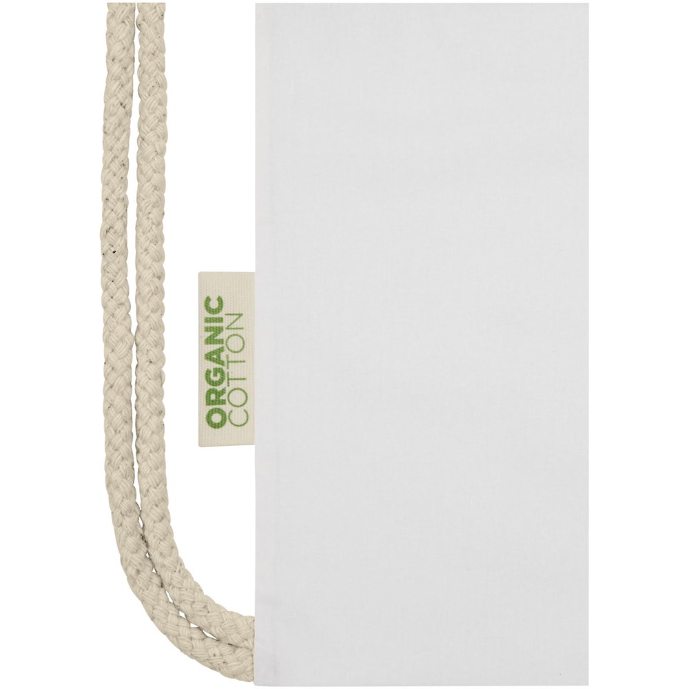 Orissa 140 g/m² Turnbeutel aus Bio-Baumwolle 5L