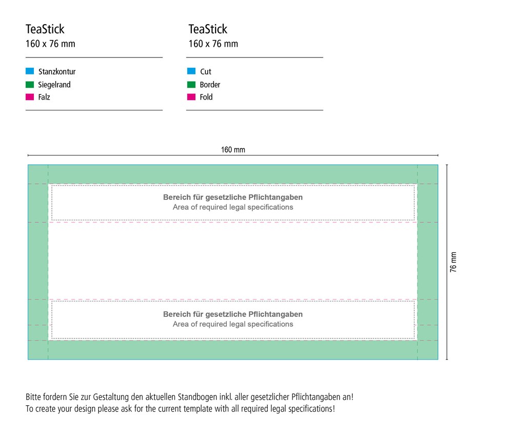 TeaStick - Kräuter Rooibos-Minze - Individ. Design