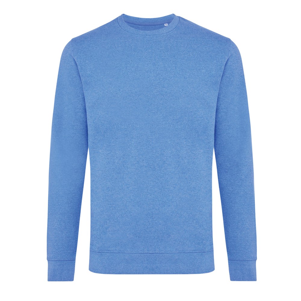 IQONIQ Denali ungefärbt. Rundhals-Sweater aus recycelter BW