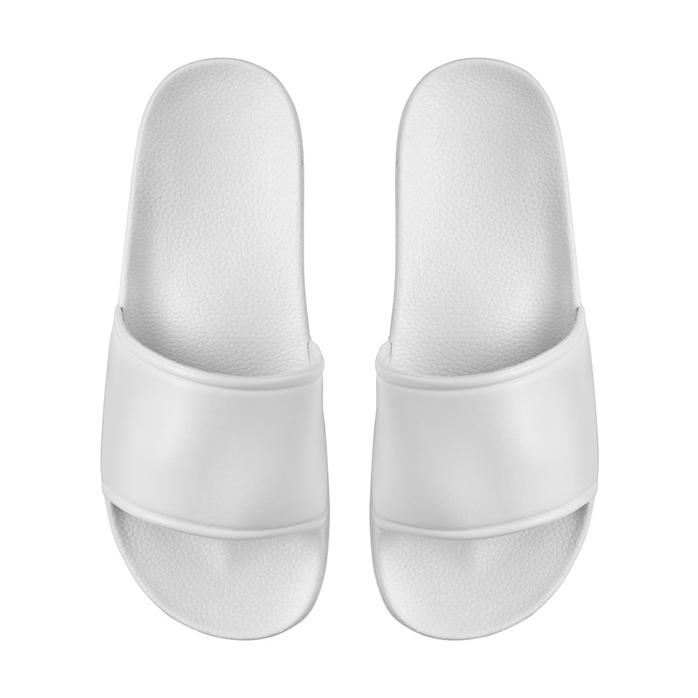 Badelatschen Unveredelt Classic Weiß