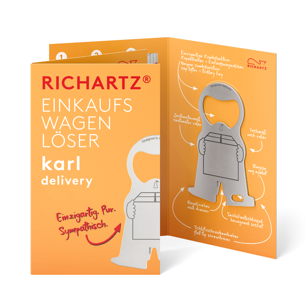 RICHARTZ® EINKAUFSWAGENLÖSER karl delivery