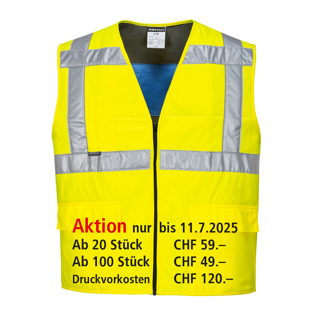 Warnschutz Kühlweste